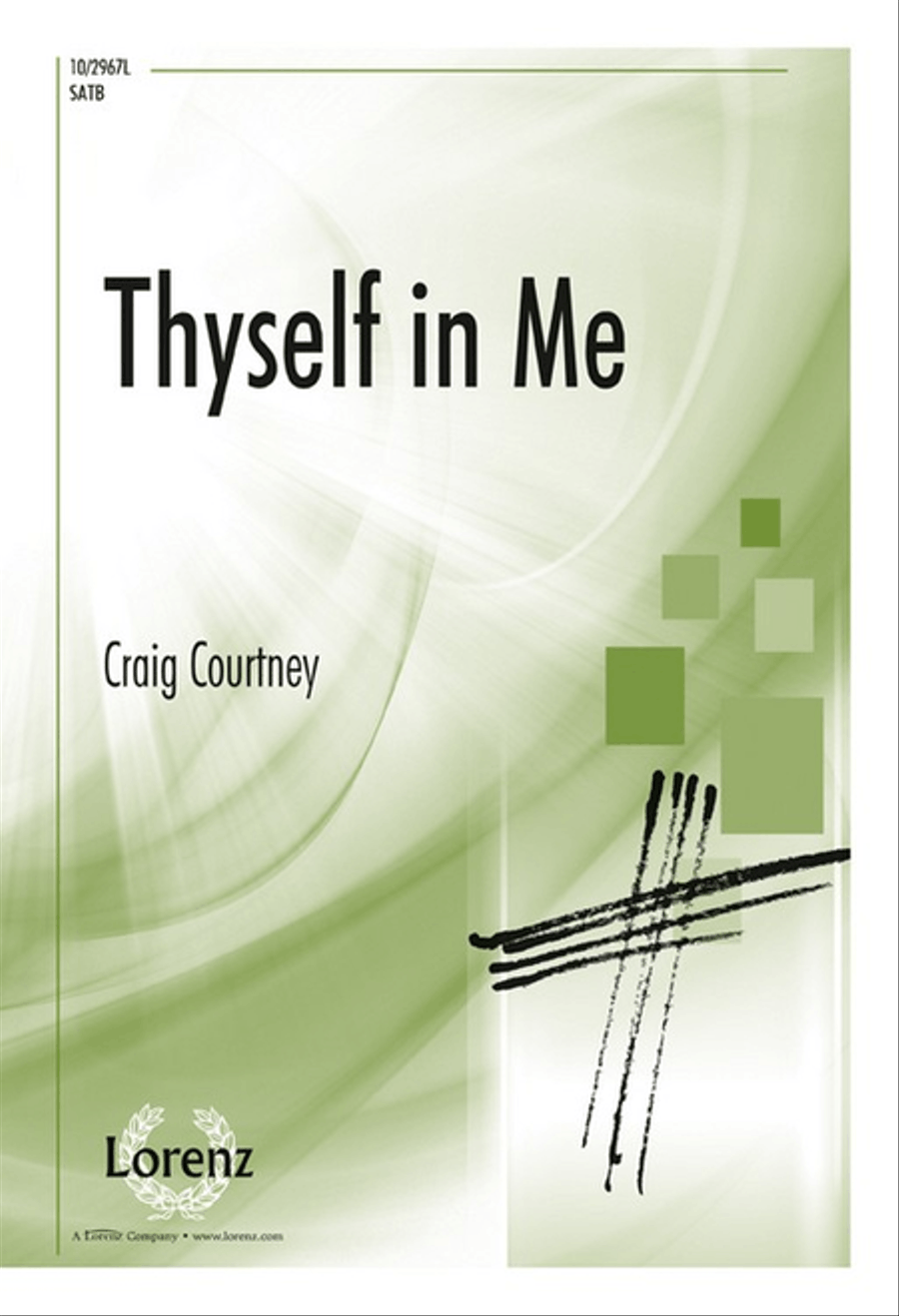 Thyself in Me 4-Part scores gallery preview page 1