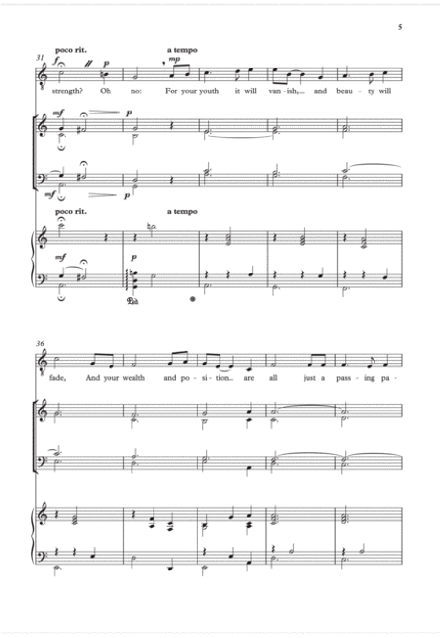 The Gift of Music The Gift of Music 4-Part scores gallery preview page 4