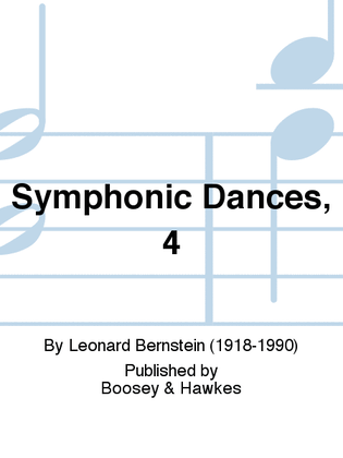 Book cover for Symphonic Dances, 4