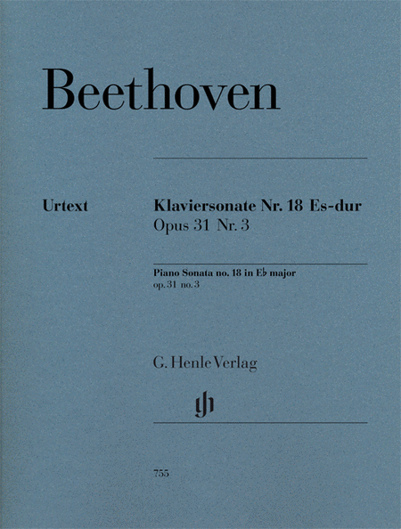 Beethoven : Piano Sonata in E-flat Major, Op. 31, No. 3