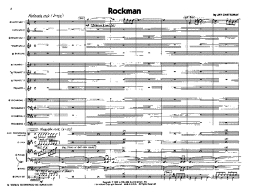Rockman Jazz Ensemble scores gallery preview page 2