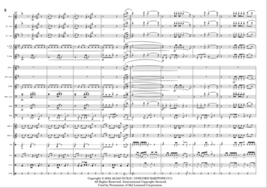 360 360 Marching Band scores gallery preview page 2