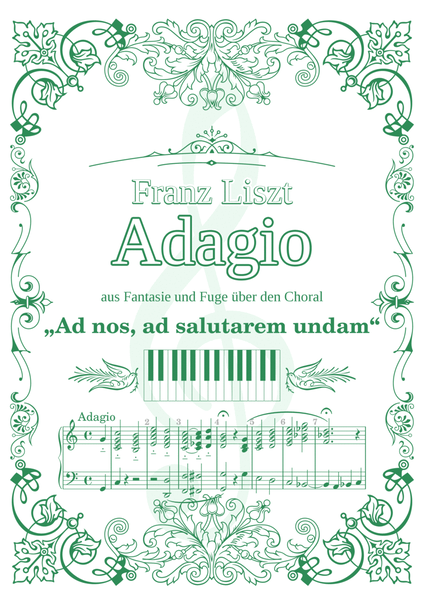 Adagio (Franz Liszt; aus Fantasie und Fuge über den Choral „Ad nos, ad salutarem undam“) image number null