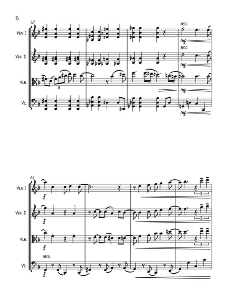 Have You Met Miss Jones? Have You Met Miss Jones? String Quartet scores gallery preview page 6