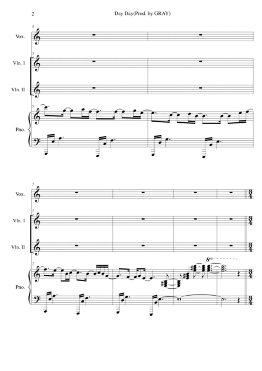 Day Day (Am) Day Day (Am) Voice scores gallery preview page 2