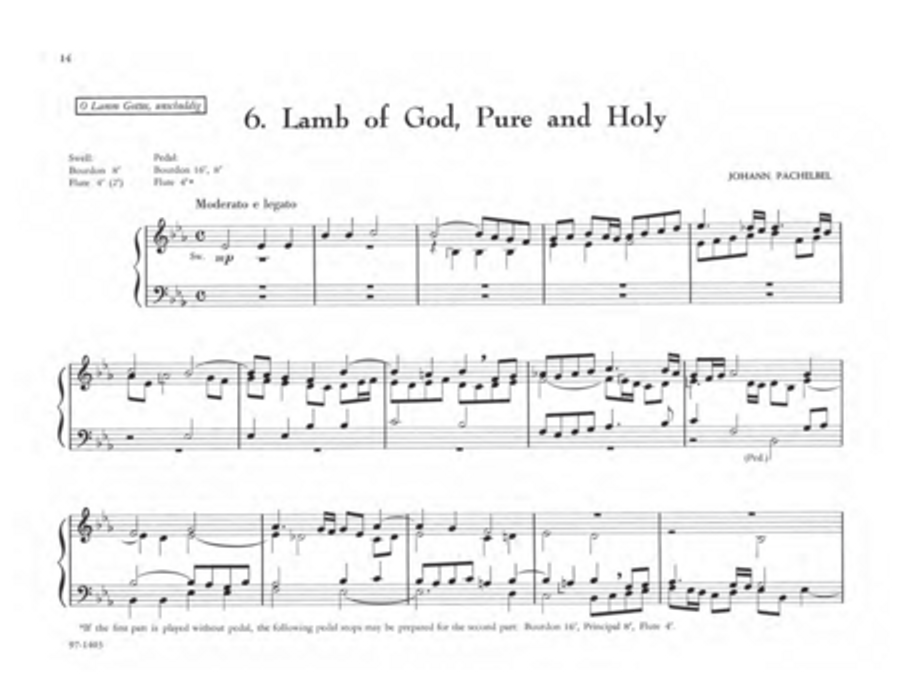 The Parish Organist, Part 07 (Lent, Palm Sunday, Holy Week) Organ scores gallery preview page 9