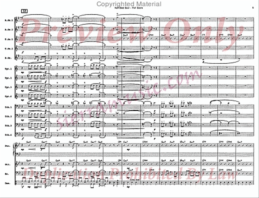 Non-Skid Soul Big Band scores gallery preview page 6