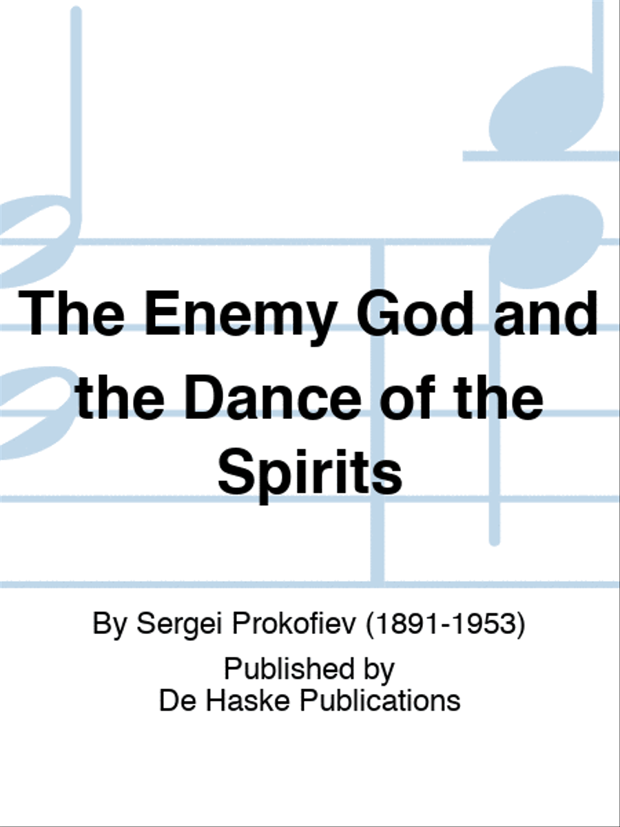 The Enemy God and the Dance of the Spirits Concert Band scores gallery preview page 1