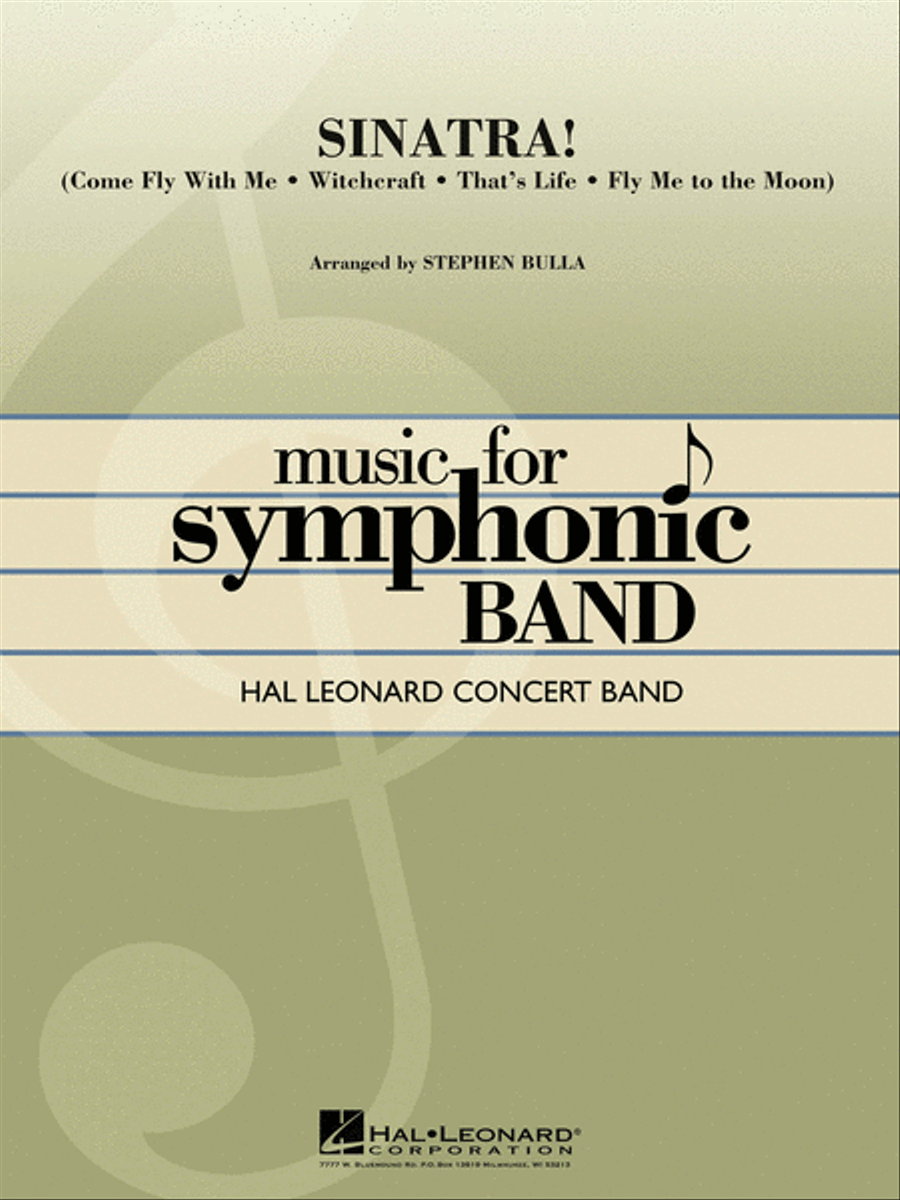 Sinatra! Sinatra! Concert Band scores gallery preview page 1