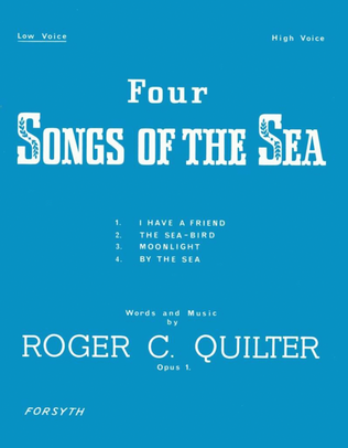 Book cover for Four Songs Of The Sea Op. 1