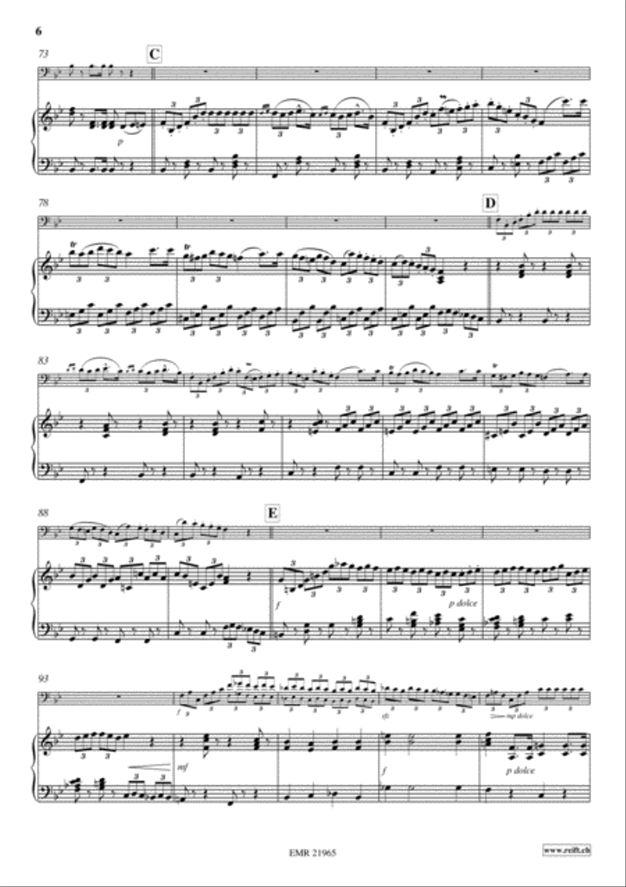 Grande Marche Bassoon Solo scores gallery preview page 6