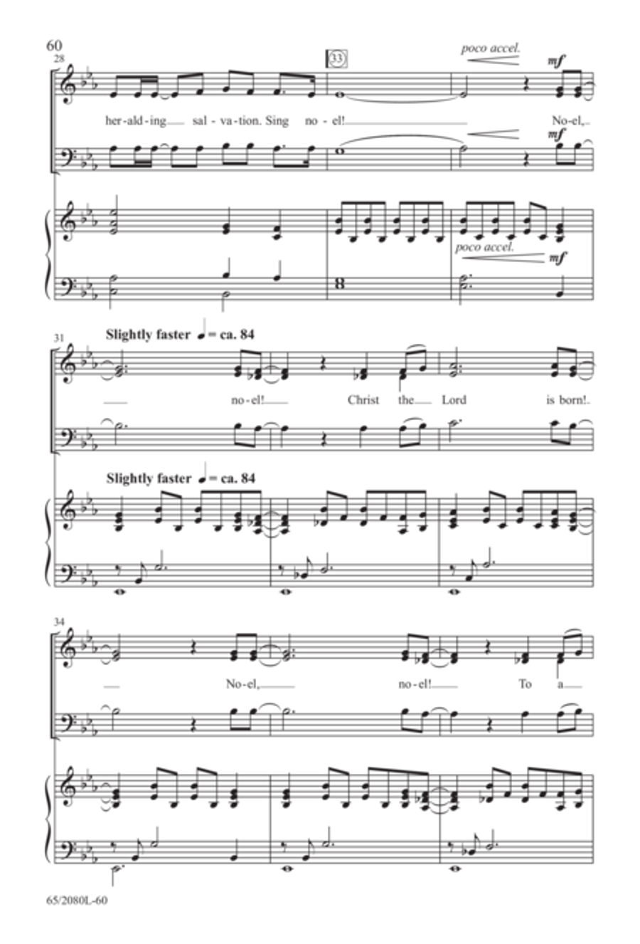 A Noel Celebration 3-Part scores gallery preview page 35