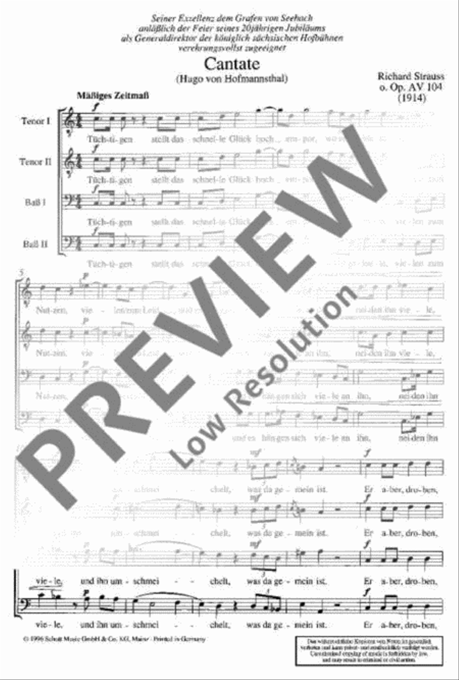 Cantate TTBB scores gallery preview page 3
