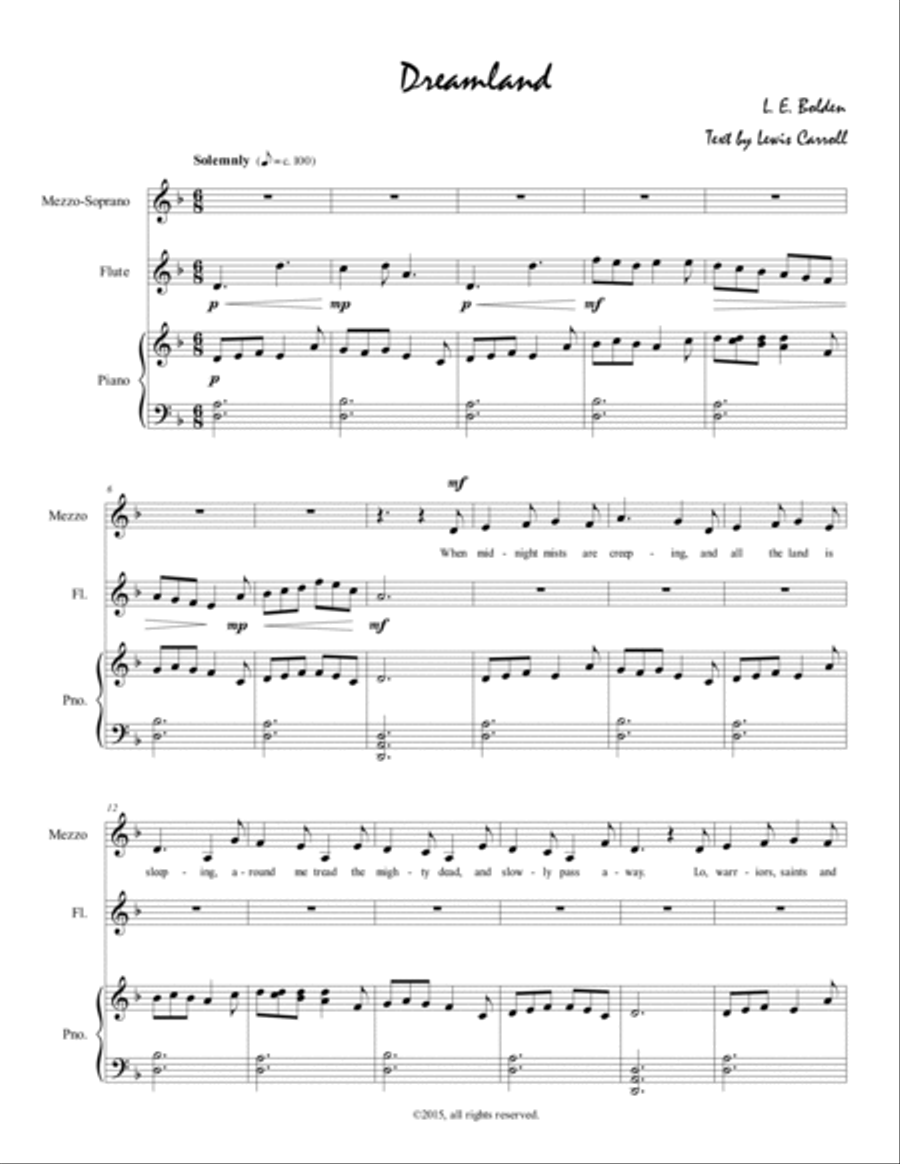 Dreamland Small Ensemble scores gallery preview page 2
