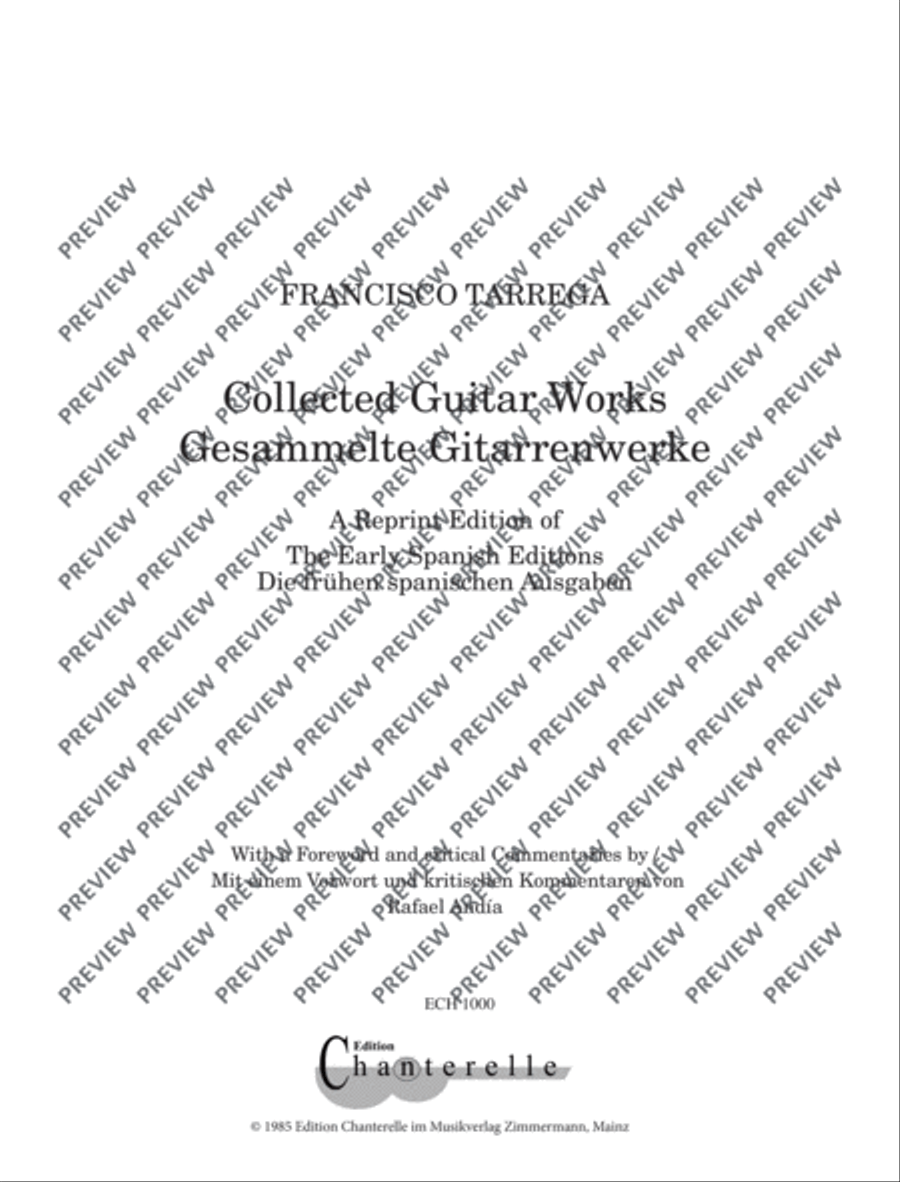 Collected Guitar Works: The Early Spanish Editions Classical Guitar scores gallery preview page 2