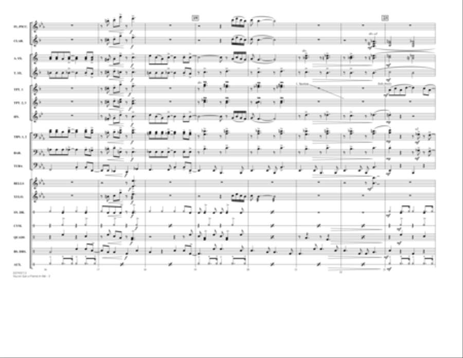 You've Got a Friend in Me (from Toy Story 2) (arr. Paul Murtha) - Conductor Score (Full Score) Marching Band scores gallery preview page 3