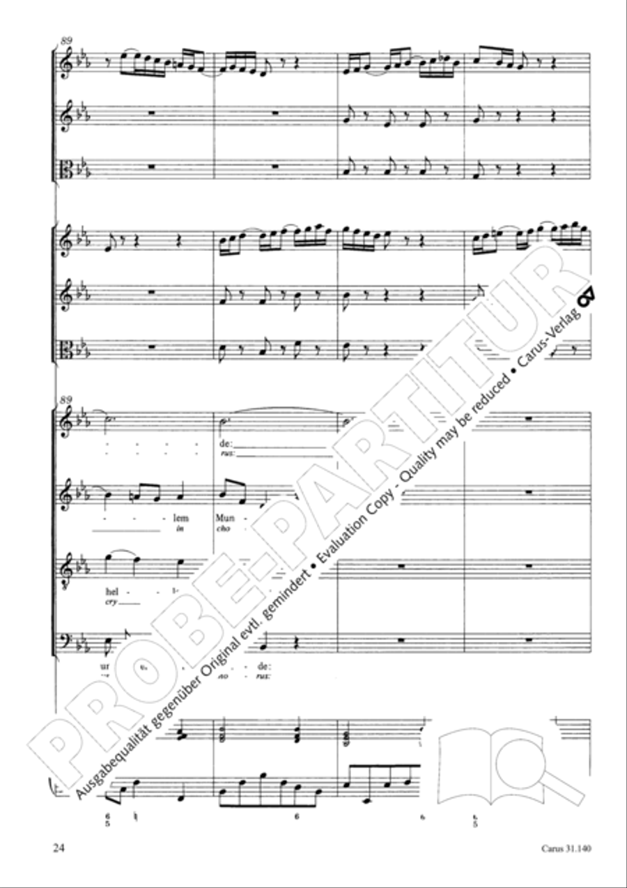 Wake, o wake and hear the voices STB scores gallery preview page 25