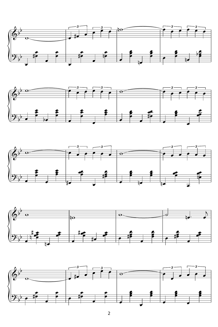 Petite Fleur (Little Flower) Piano Solo scores gallery preview page 2