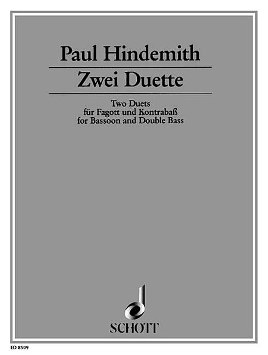 2 Duets 2 Duets Bassoon scores gallery preview page 1