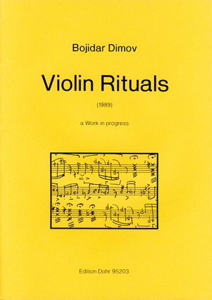 Violin rituals (1989) -a work in progress-