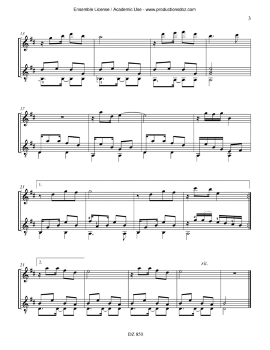 Brasileirinhas Flute scores gallery preview page 3