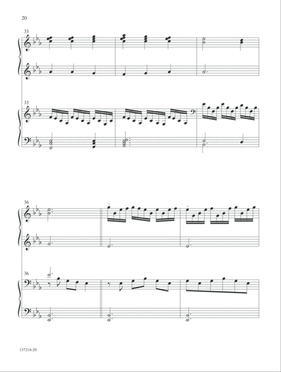 Praise Him! Praise Him! Praise Him! Praise Him! Piano Accompaniment scores gallery preview page 15