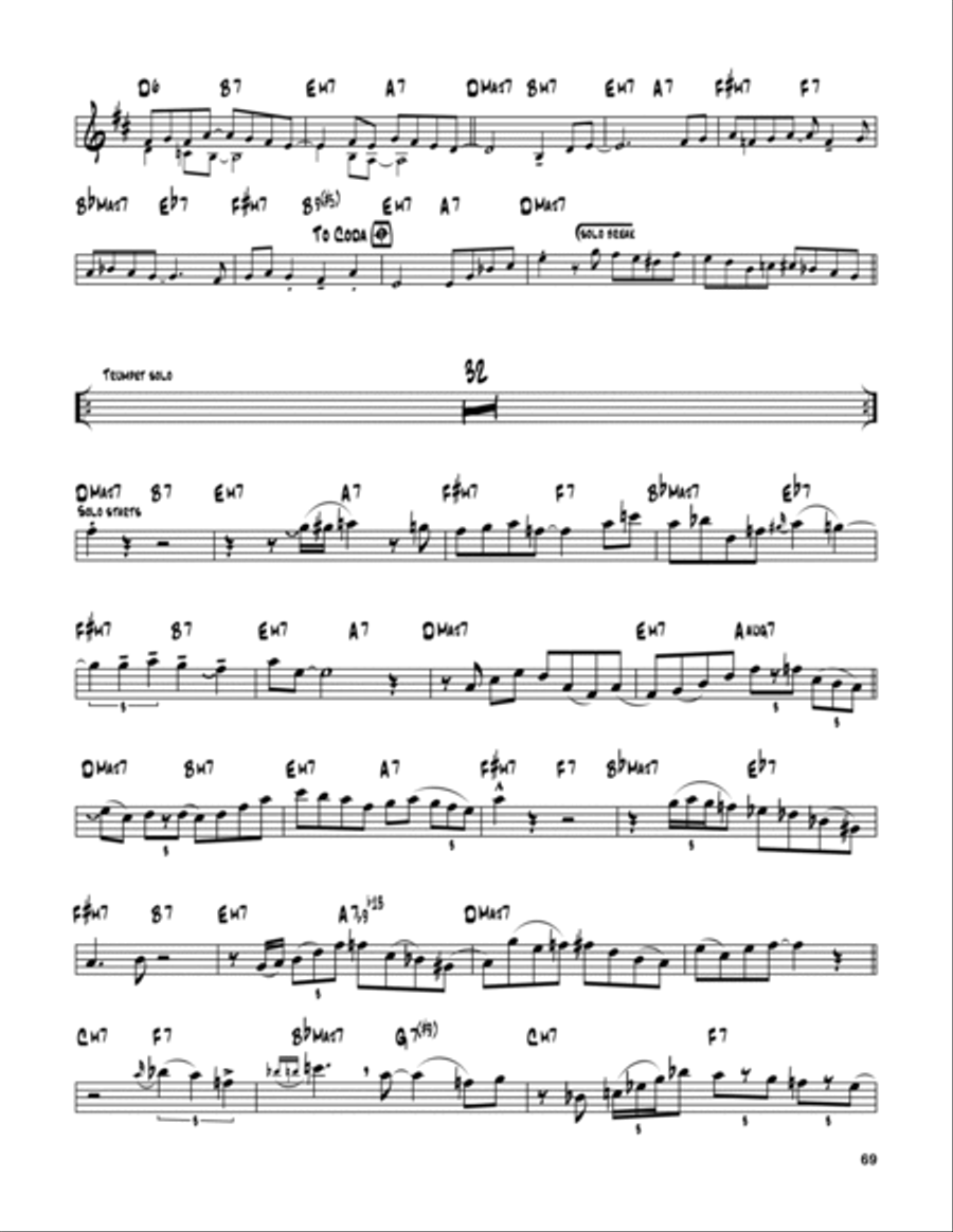 I'll Take Romance Tenor Saxophone scores gallery preview page 2