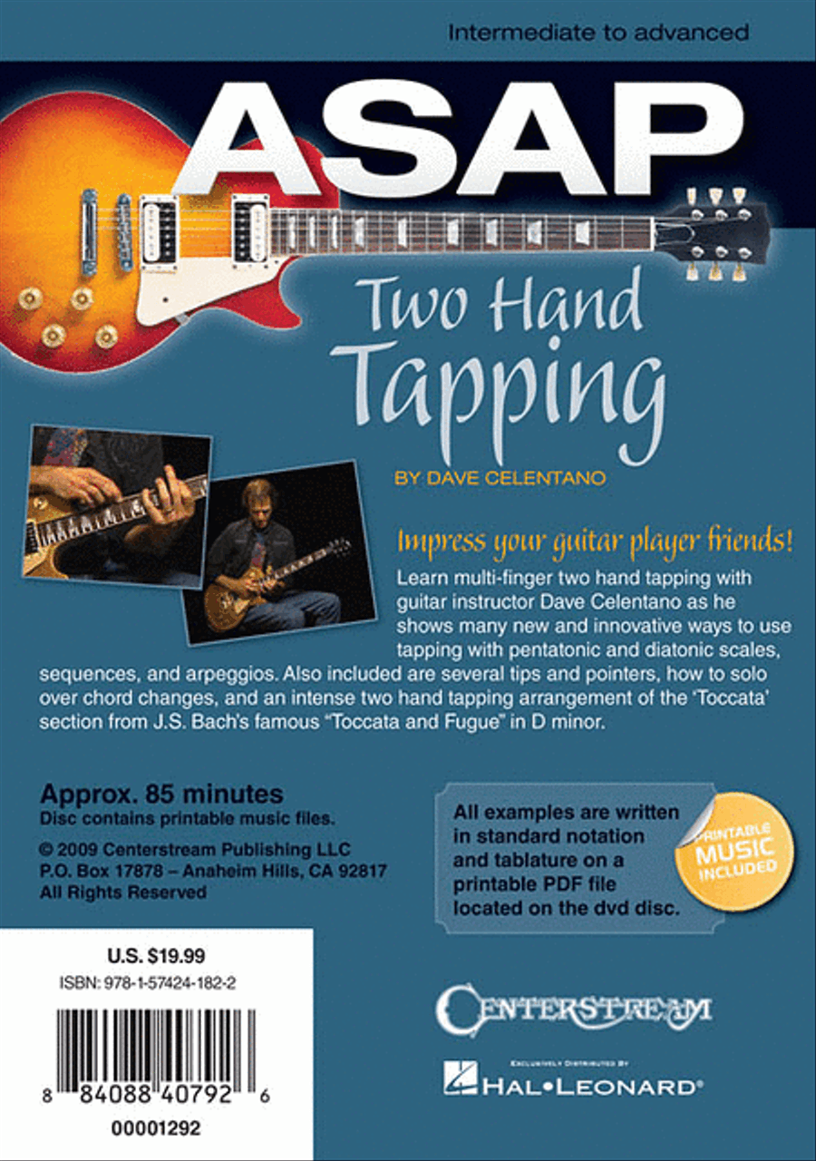 ASAP Two-Hand Tapping Guitar Tablature scores gallery preview page 2