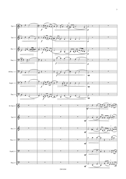 Ecco Vinegia Bella for Brass Ensemble