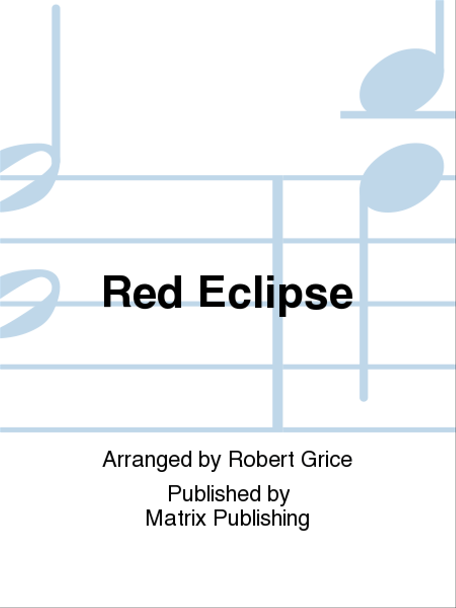 Red Eclipse Concert Band scores gallery preview page 1
