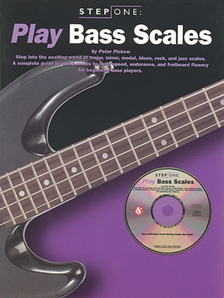 Book cover for Step One Play Bass Scales