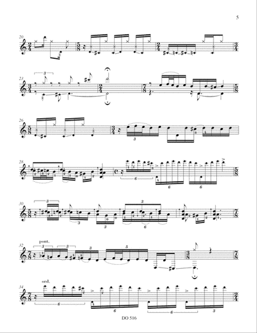 Village Music Village Music Classical Guitar scores gallery preview page 5