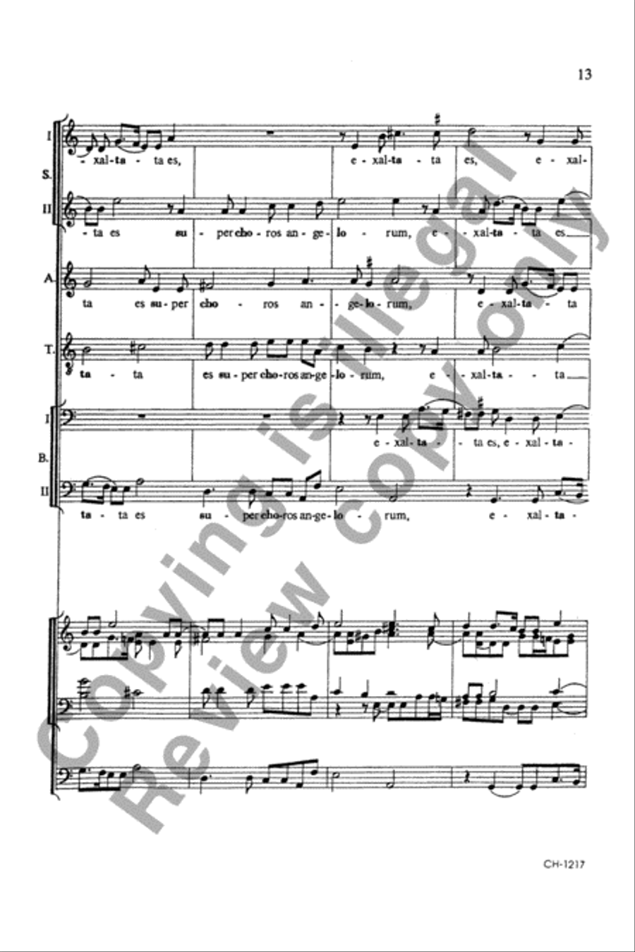 Beata es Virgo Beata es Virgo Divisi scores gallery preview page 13