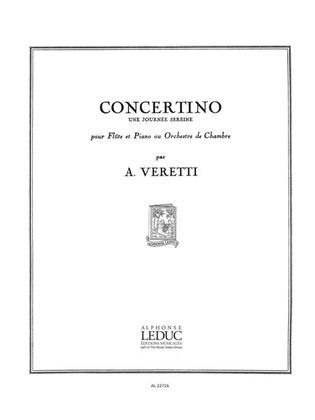 Book cover for Concertino (flute & Piano)