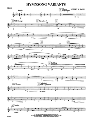 Hymnsong Variants: Oboe