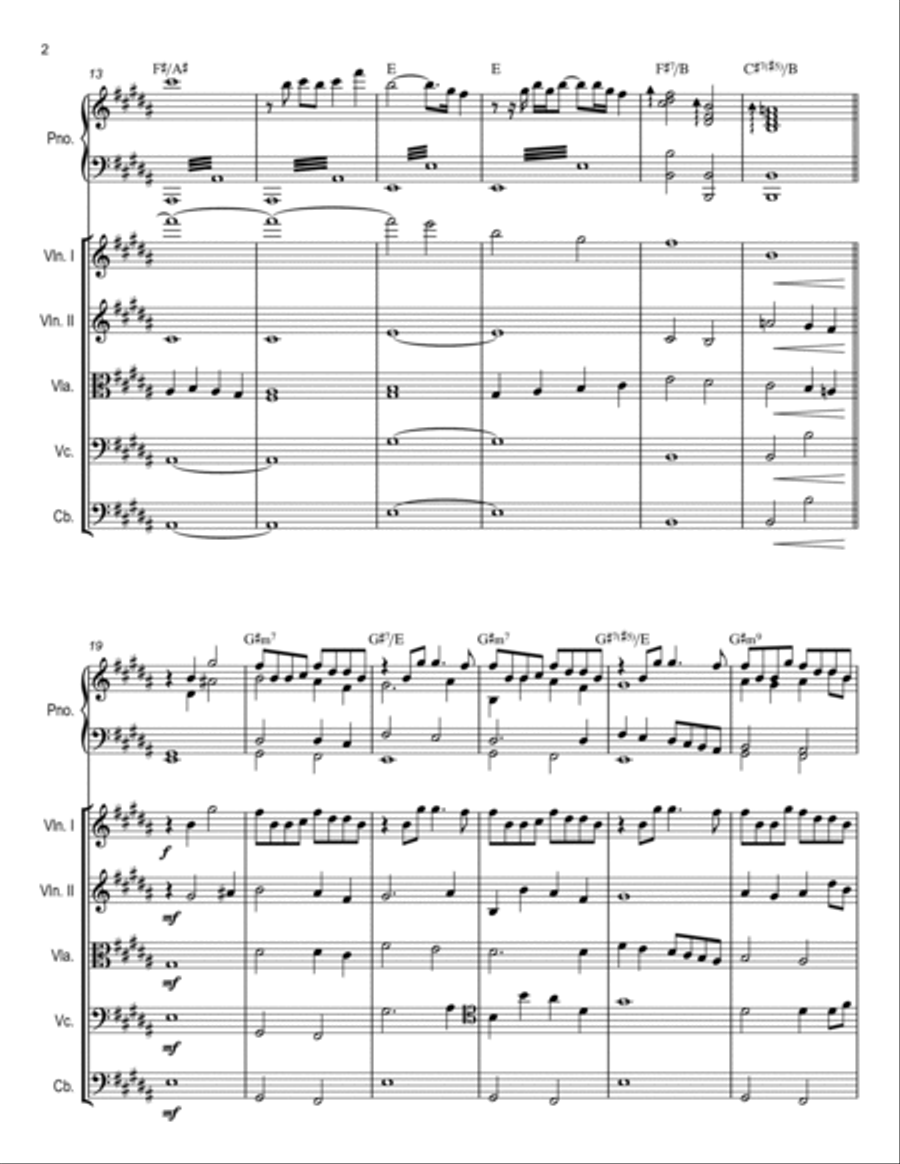 Yellow Yellow String Orchestra scores gallery preview page 2
