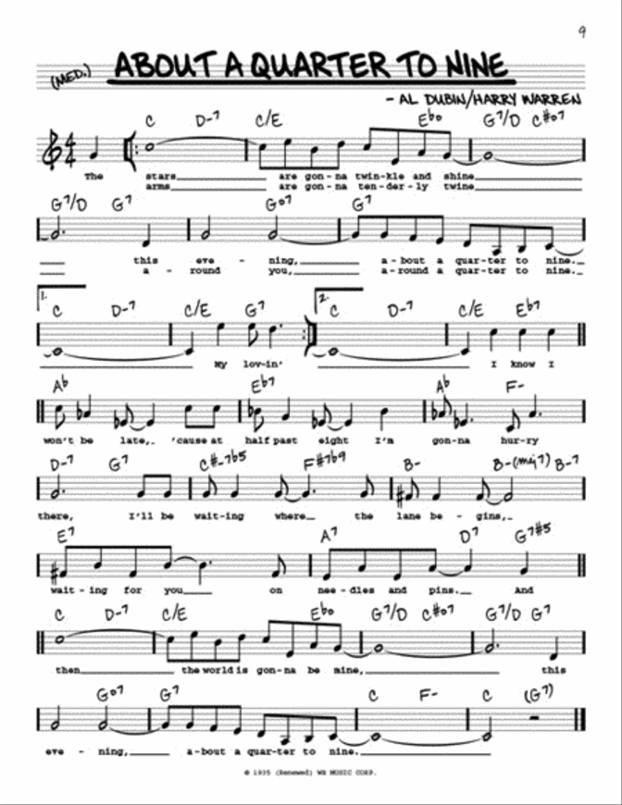 The Real Vocal Book - Volume IV Voice scores gallery preview page 2