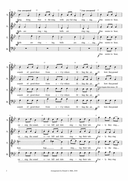 Carol of the Bells, SATB image number null