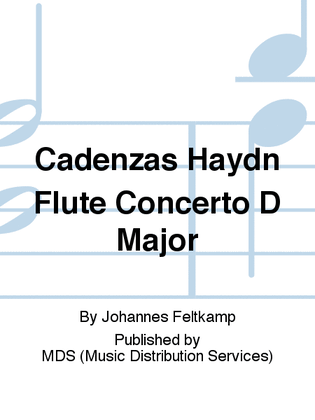 Book cover for Cadenzas Haydn Flute Concerto D Major