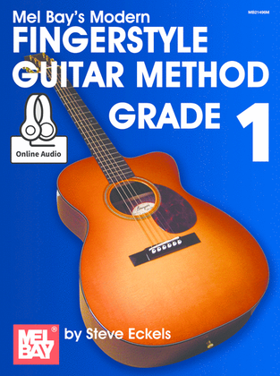 Book cover for Modern Fingerstyle Guitar Method Grade 1