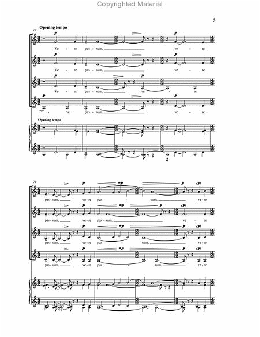 Ave Verum SSAA scores gallery preview page 2
