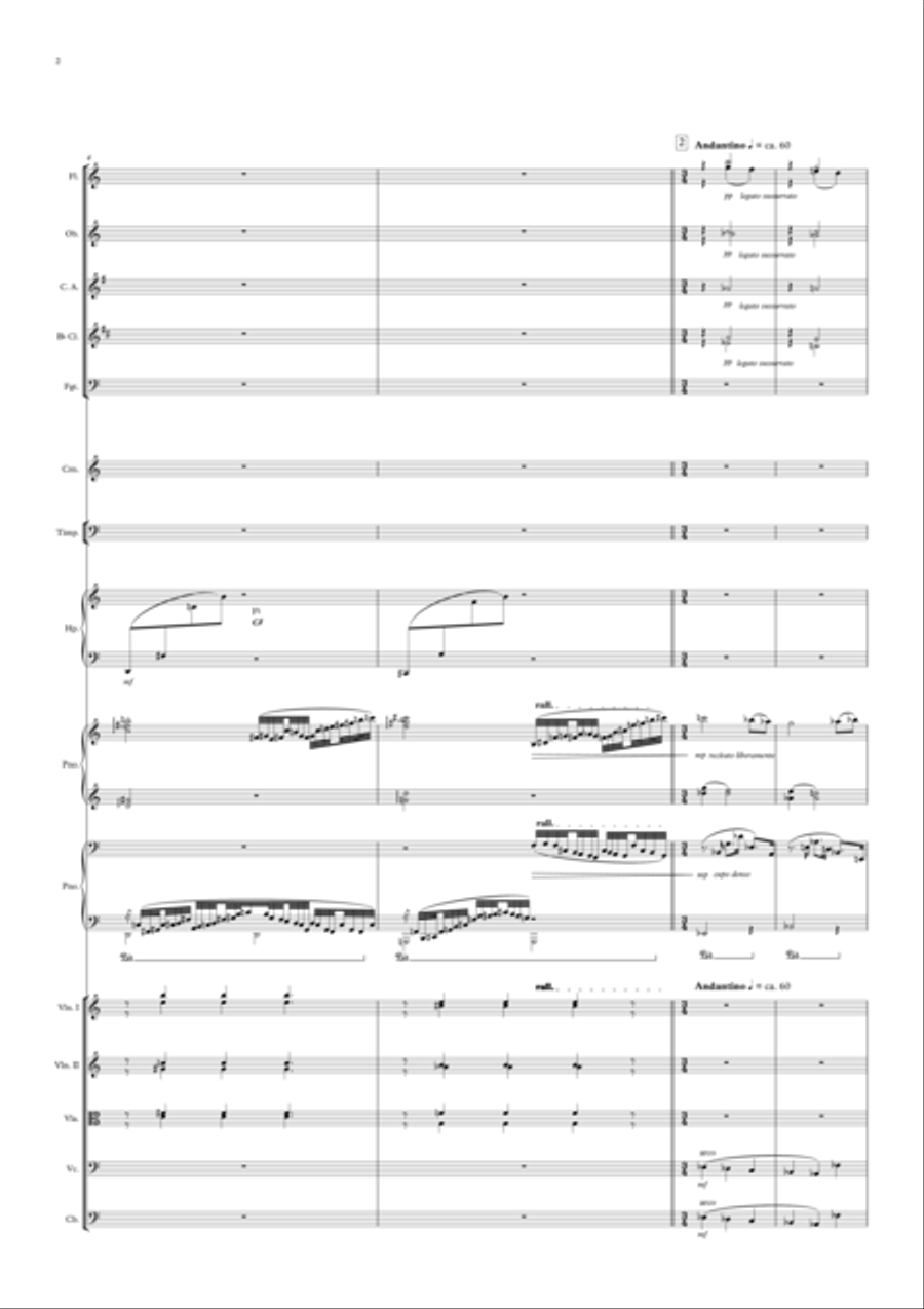 Carlo F. Defranceschi: PRIS AU PIÈGE PAR L’OMBRE (ES-21-065) - Score Only Full Orchestra scores gallery preview page 4