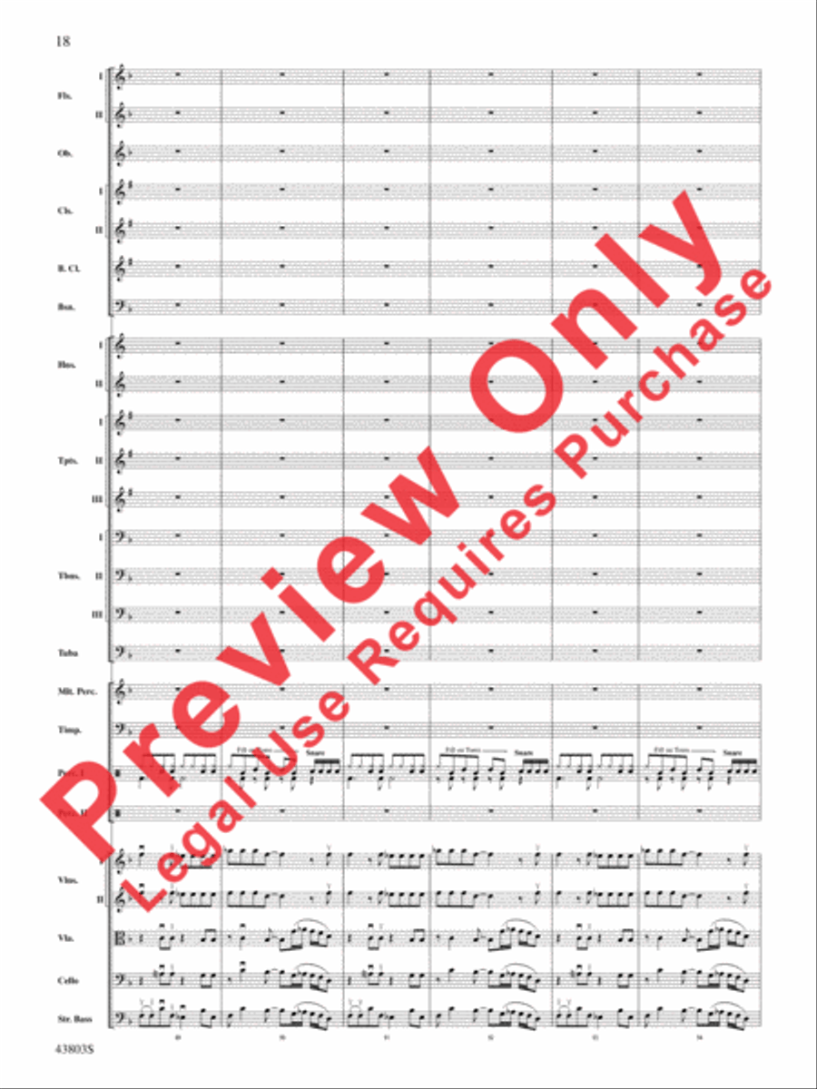 The Doors on Tour The Doors on Tour Full Orchestra scores gallery preview page 19