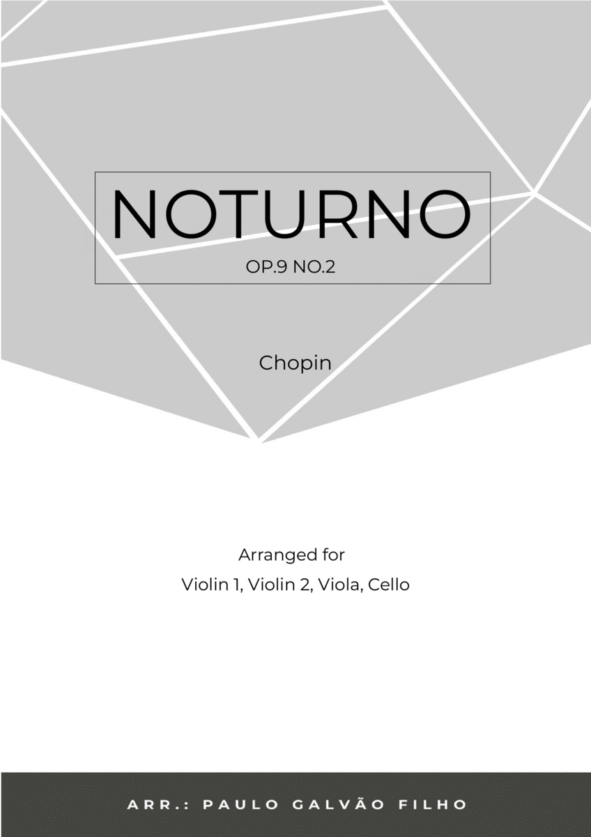 NOTURNO OP.9 NO.2 - CHOPIN -VIOLIN QUARTET image number null