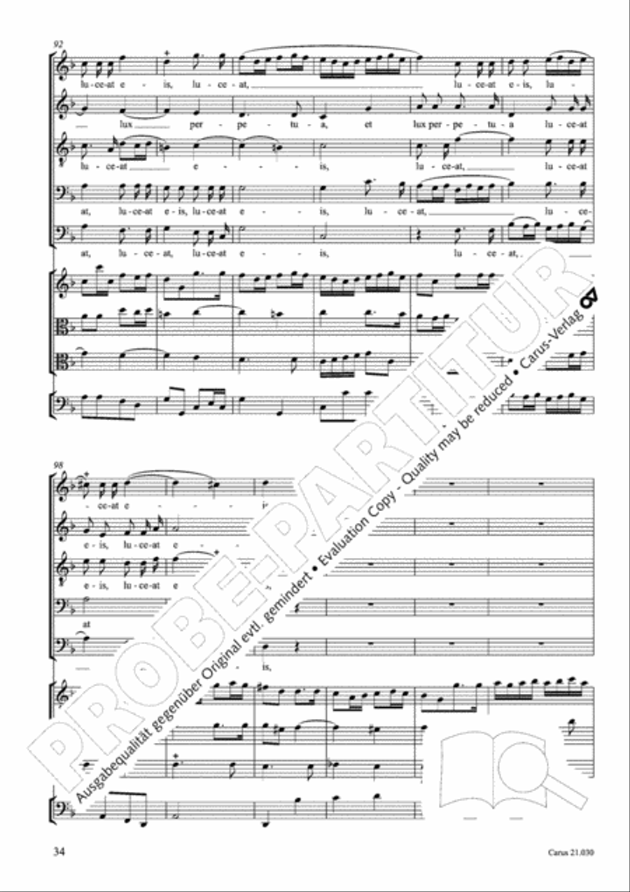 De profundis Men's Choir scores gallery preview page 35