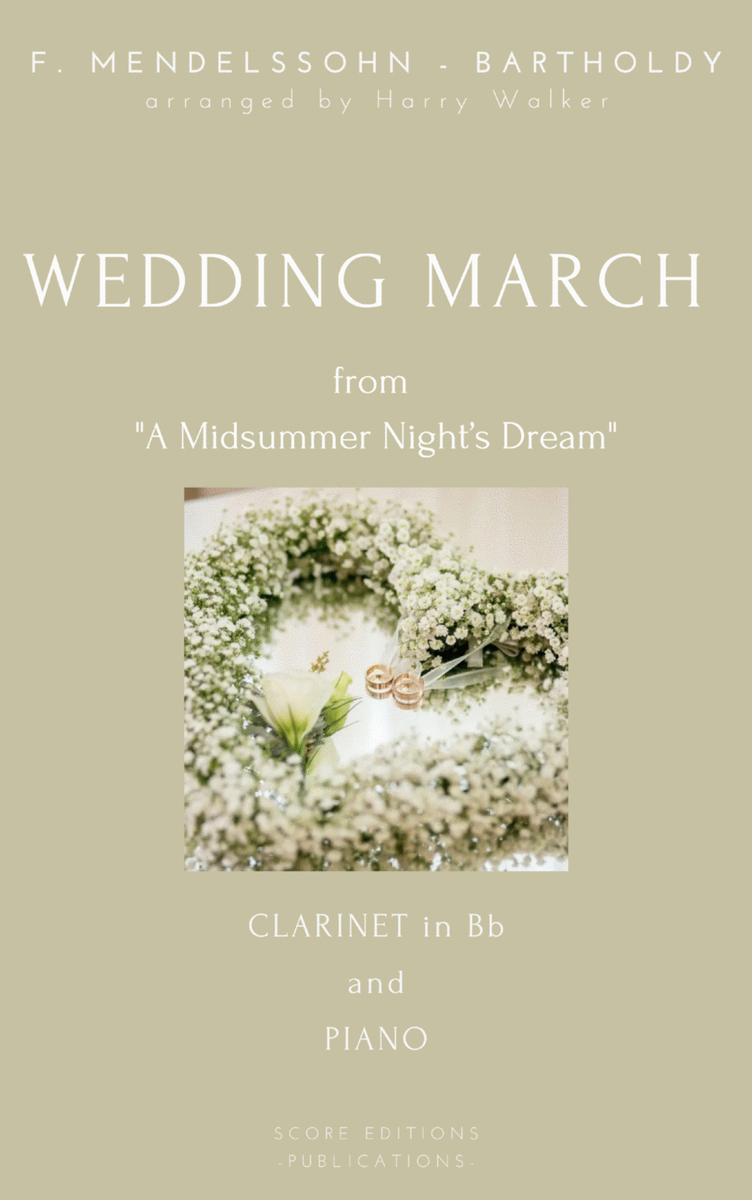 Wedding March (for Clarinet in Bb and Piano) image number null