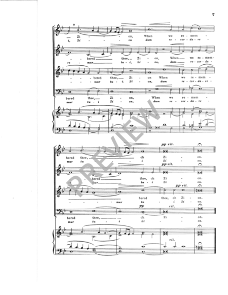 By the River of Babylon By the River of Babylon 4-Part scores gallery preview page 8