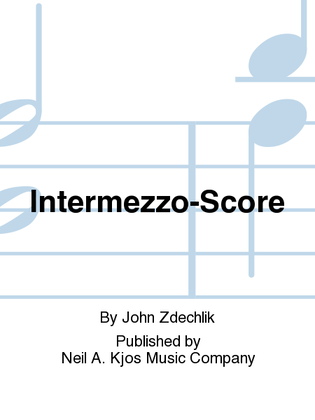 Book cover for Intermezzo-Score