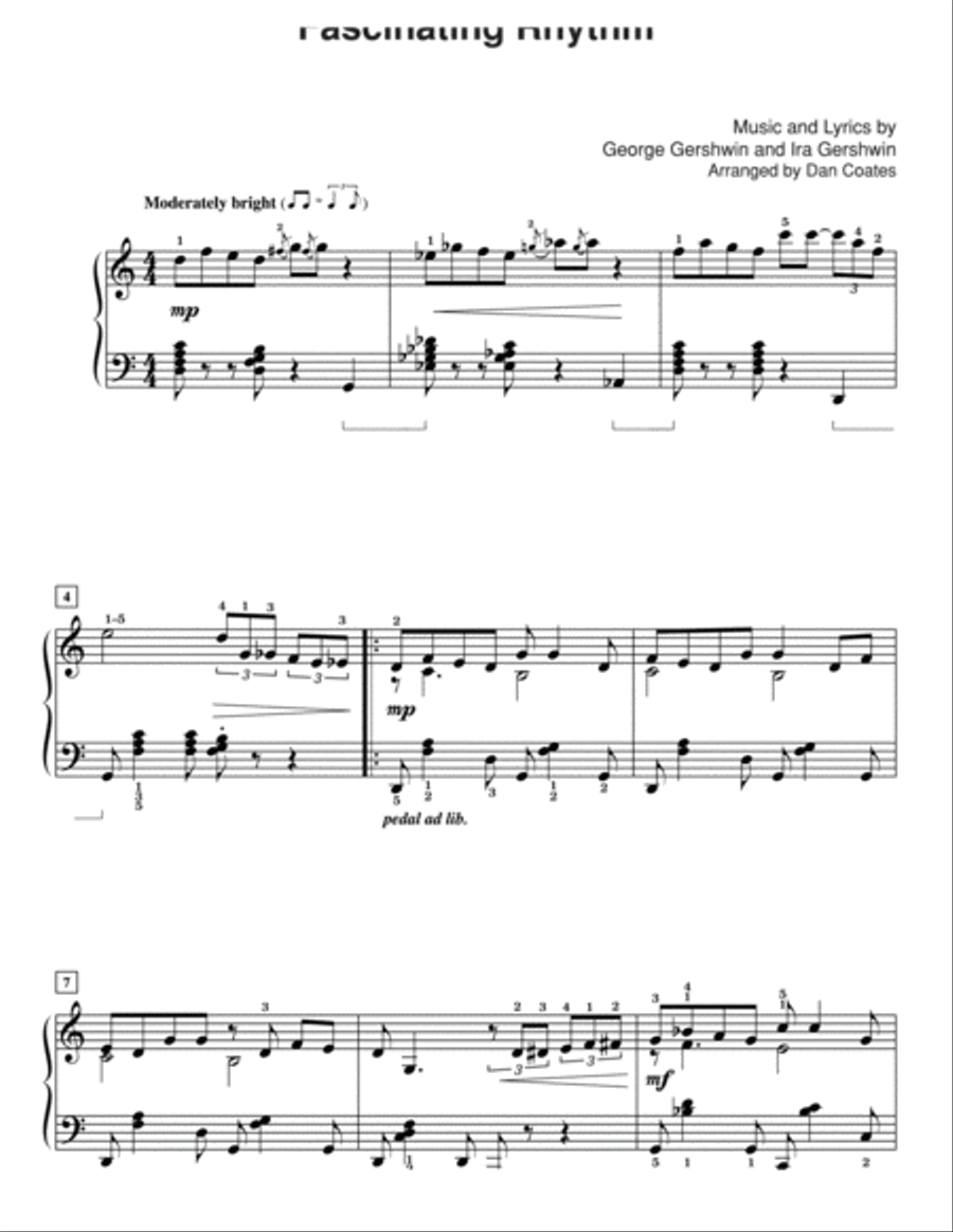 Dan Coates Popular Piano Library -- Timeless Standards Piano Solo scores gallery preview page 3