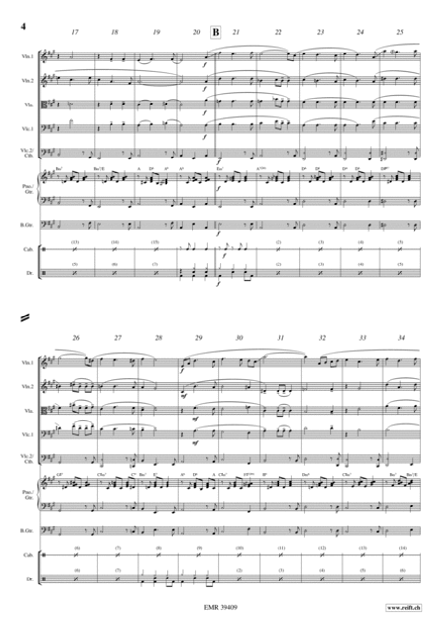 Snow-White Waltz Bass Guitar scores gallery preview page 3